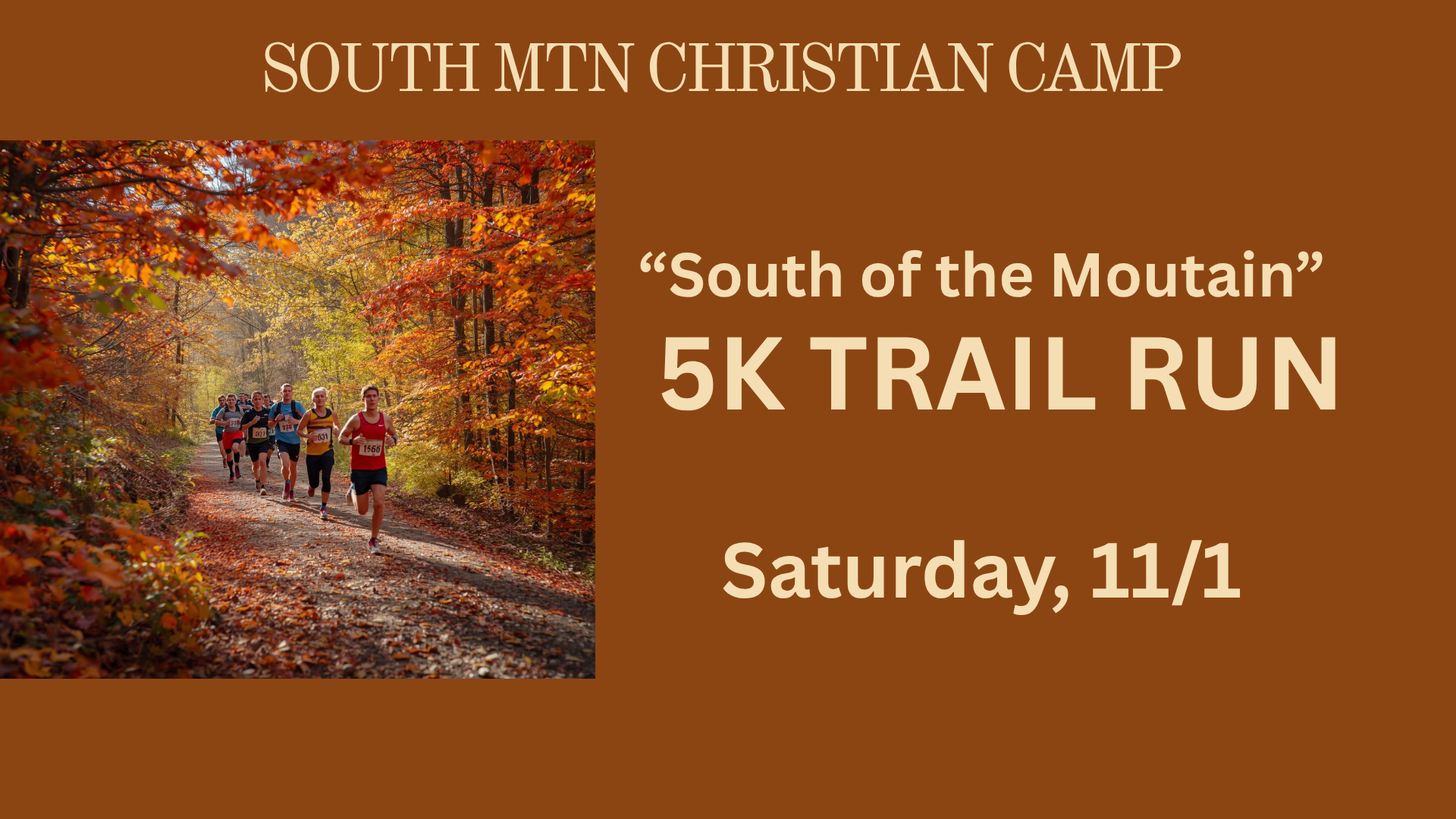 “South of the Mountain” 5K Trail Run