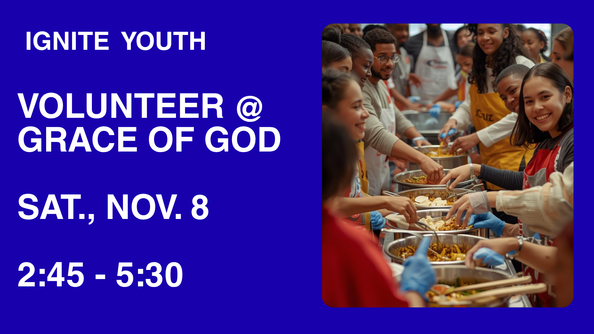 Youth Serving at Grace of God Ministry Youth Serving at Grace of God Ministry
