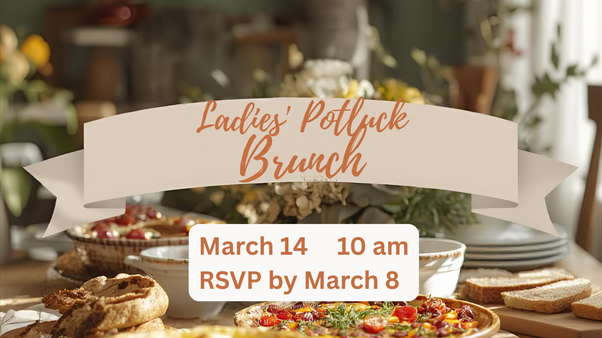 Women’s Fellowship Brunch: “It’s All God” Women’s Fellowship Brunch: “It’s All God”