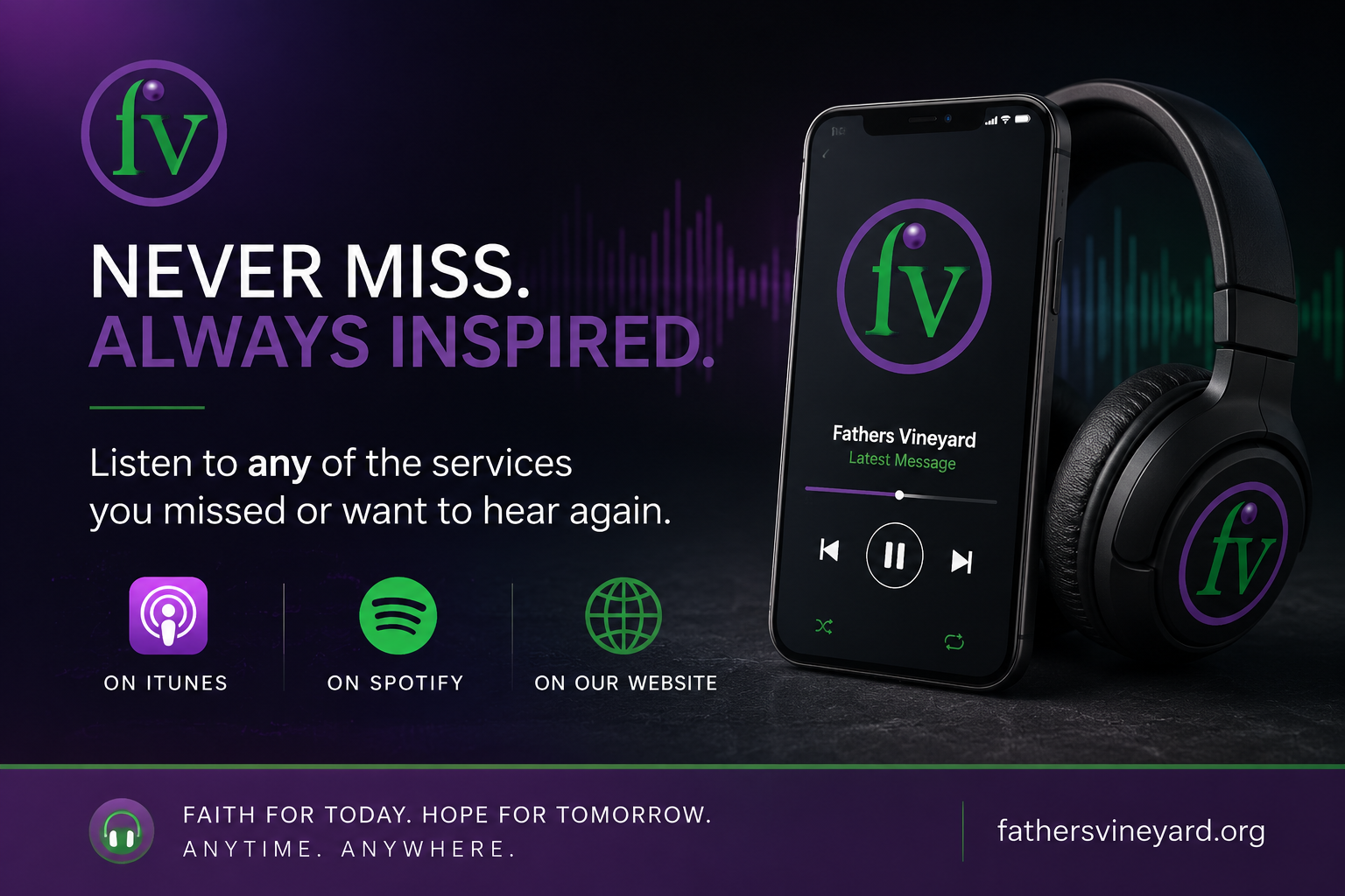 Subscribe and share the word with the church podcast.