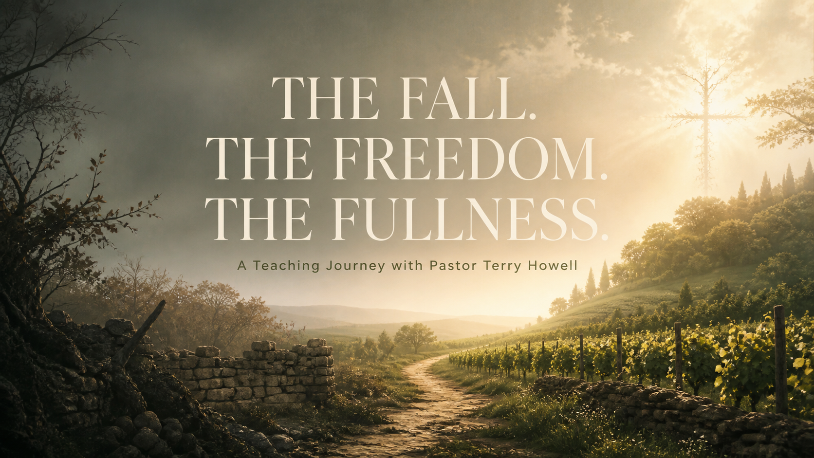 A New Teaching Series from Pastor Terry Howell | The Fall, The Freedom, The Fullness A New Teaching Series from Pastor Terry Howell | The Fall, The Freedom, The Fullness